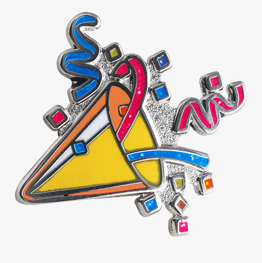 Transparent Party Popper Png - Emblem, Transparent Clipart