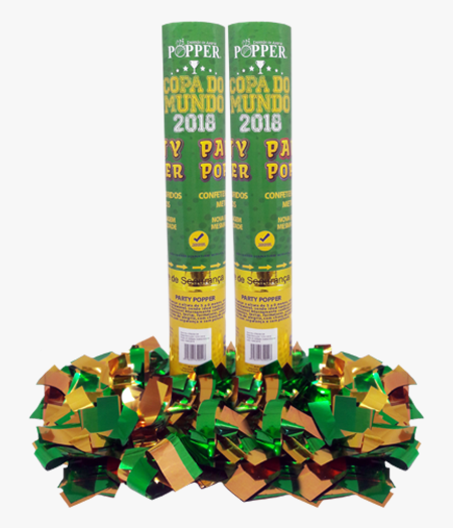 Party Popper 30cm Metalizado - Interlocking Block, Transparent Clipart