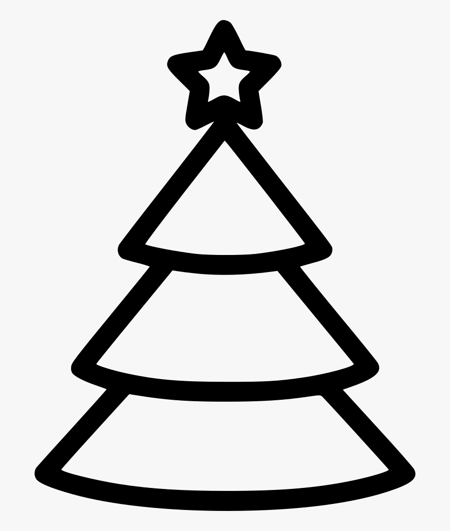Clip Book - Christmas Tree Icon Png, Transparent Clipart