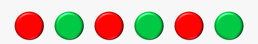 Red And Green Button, Transparent Clipart