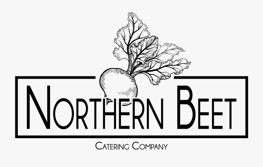 Northern Beet Logo Black - Line Art, Transparent Clipart