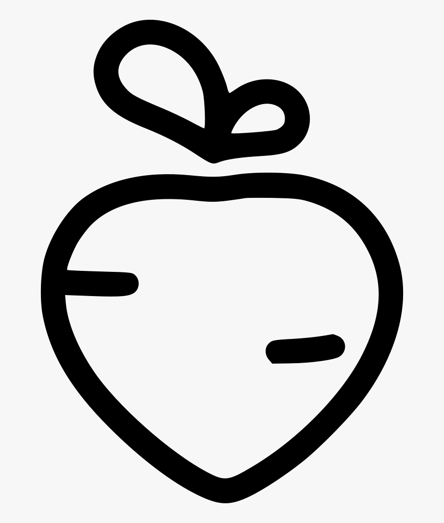 Beets - Heart, Transparent Clipart