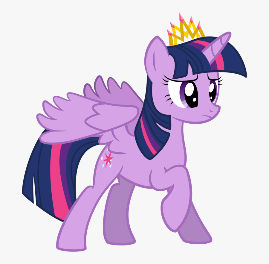 Princess Twilight Sparkle - Twilight Sparkle With Crown, Transparent Clipart