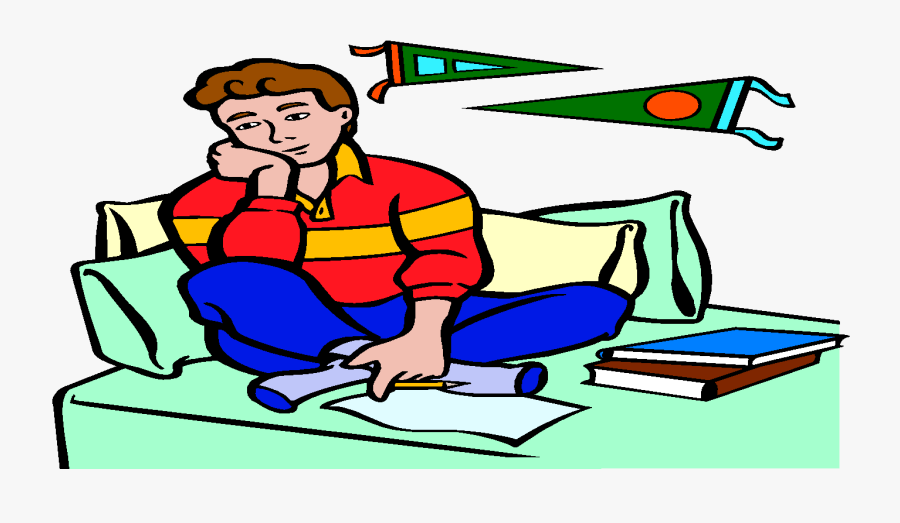 Sit Clipart Student - Cartoon, Transparent Clipart