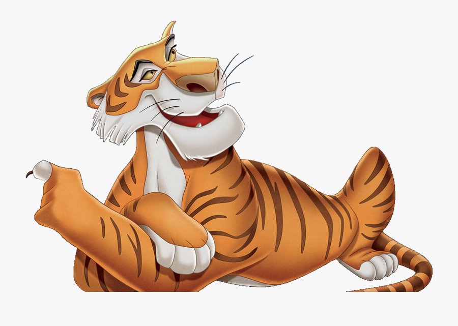 Jungle Clipart Animal Story - Shere Khan The Jungle Book Png, Transparent Clipart