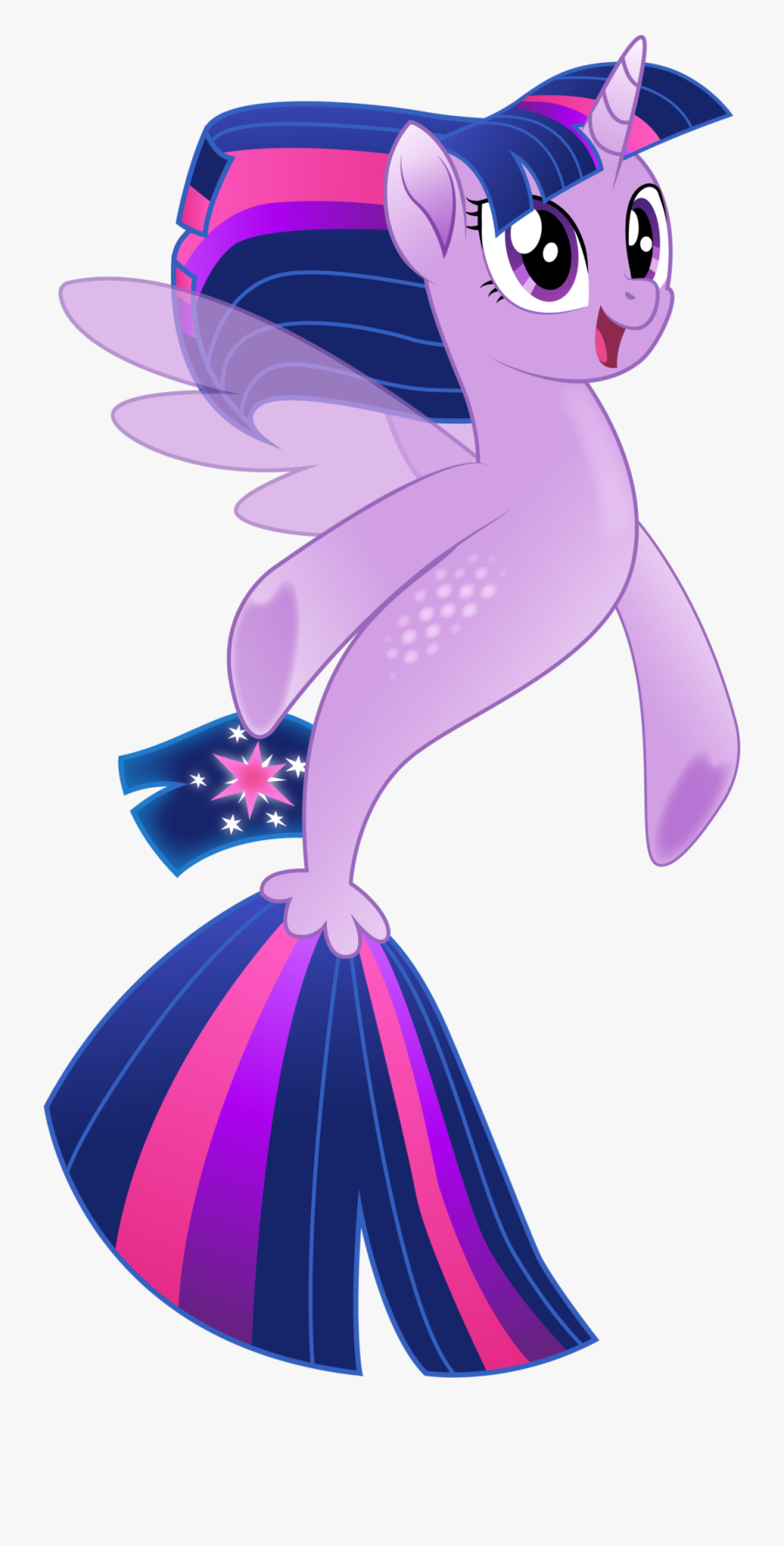 Twilight Sparkle Seapony By Infinitewarlock Dbfp8qm - My Little Pony Twilight Sparkle Seapony, Transparent Clipart