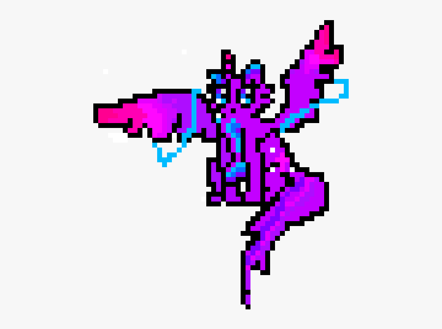 Twilight Sparkle Pixel Art Mlp, Transparent Clipart