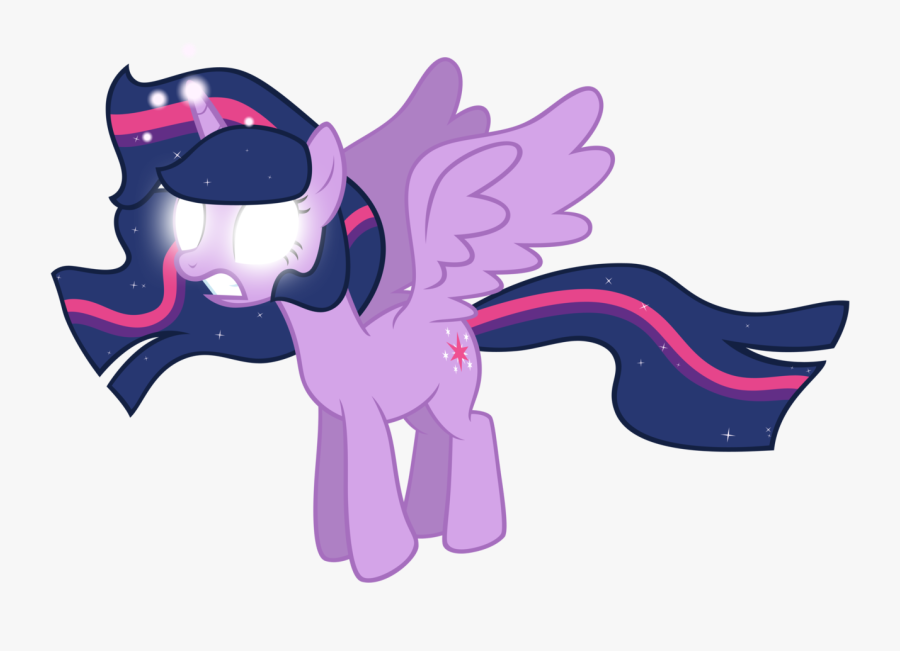 Glow Vector Sparkle - Twilight Sparkle Glowing Eyes, Transparent Clipart