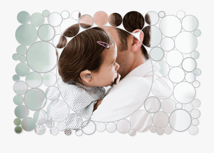 Transparent Hearing Aids Clipart - Girl, Transparent Clipart