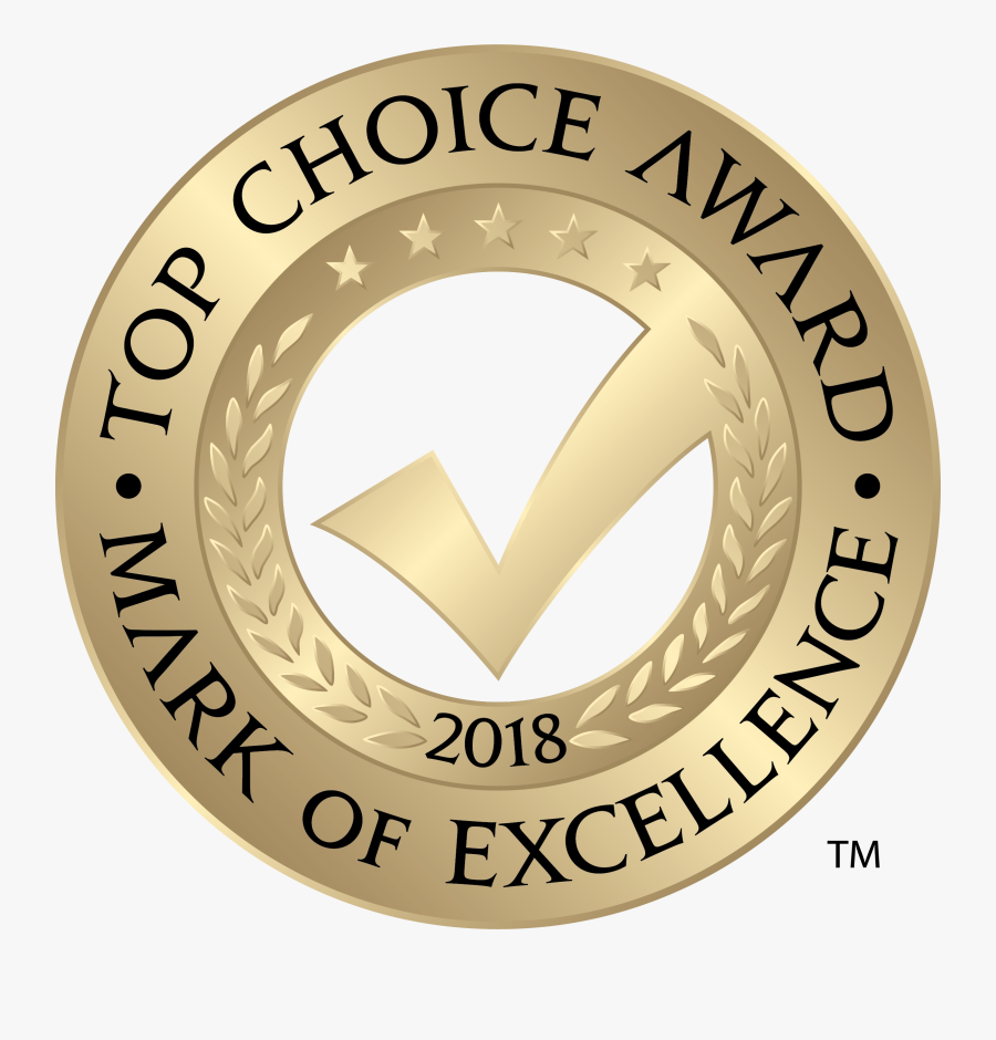 Topchoiceawards Logo Year 2018 Colour - Top Choice Award 2019, Transparent Clipart