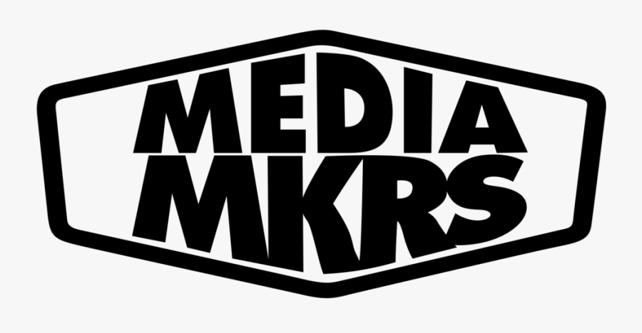 Mediamkrs Logo Black - Sign, Transparent Clipart