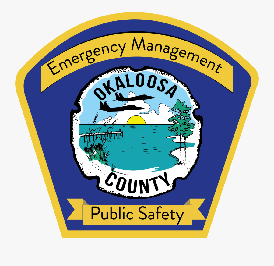 Okaloosa County Logo, Transparent Clipart