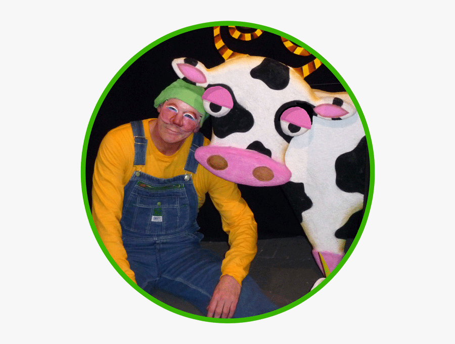 Jack And Milky White, The Cow - Cartoon, Transparent Clipart