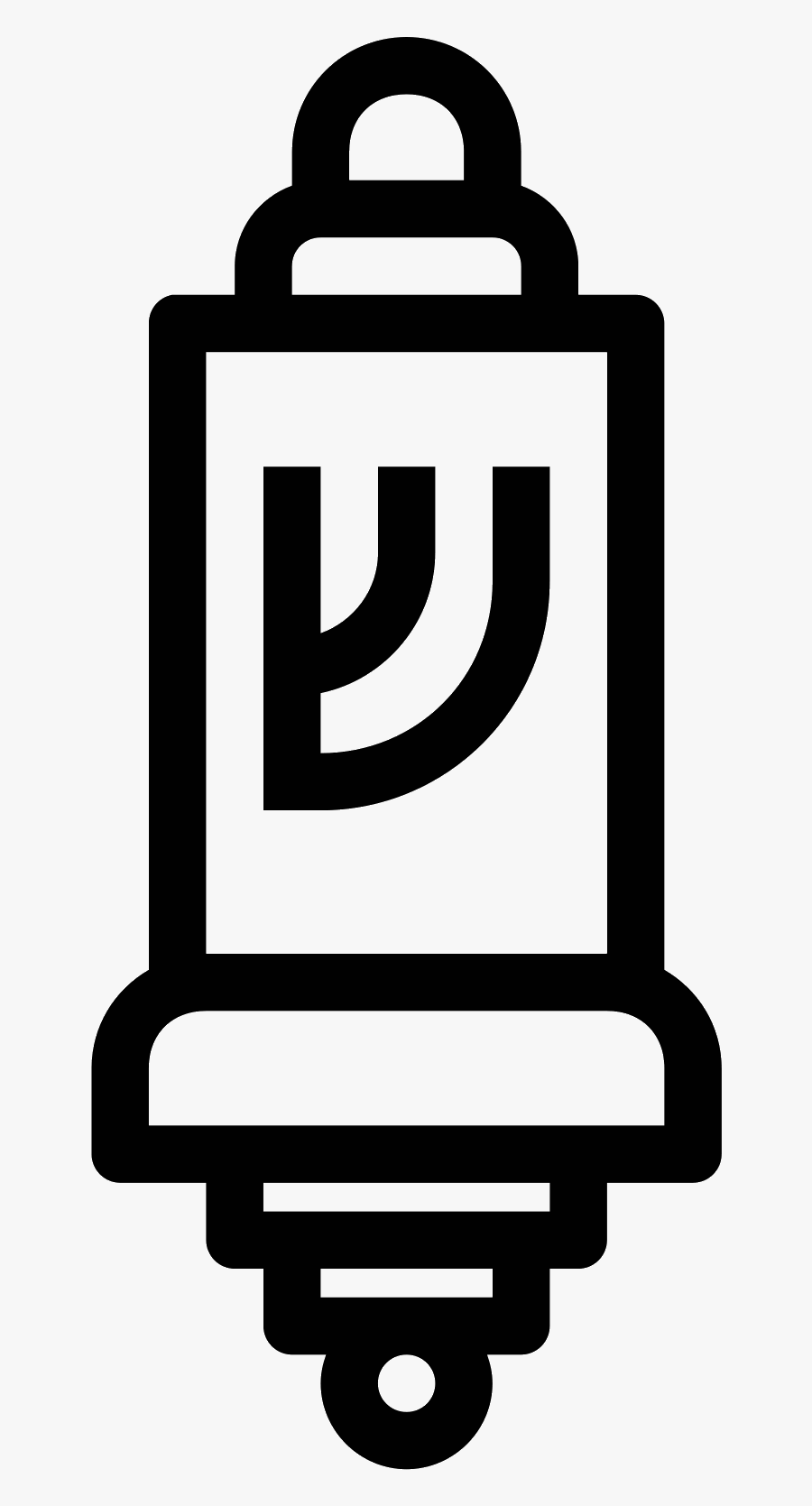 It Is An Icon That Looks A Little Like A Top With A - Earth Fire Water Air Spirit Symbols, Transparent Clipart