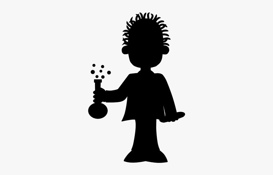Scientist Clipart Png Transparent Images - Silhouette, Transparent Clipart