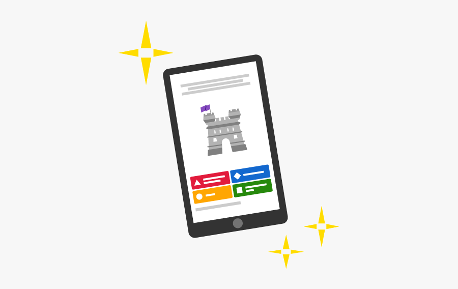 Mobile Device, Transparent Clipart