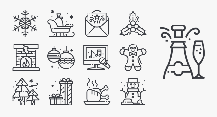 Line Art, Transparent Clipart