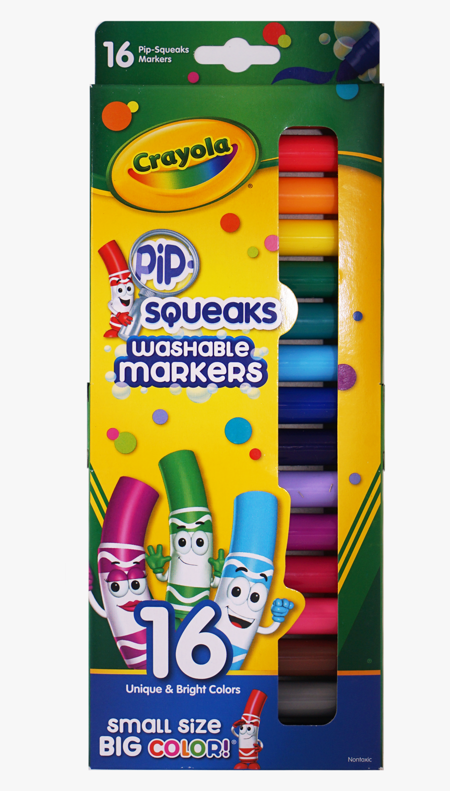 Crayola Pip-squeaks Washable Markers - Crayola Pip Squeaks Washable Markers 16, Transparent Clipart