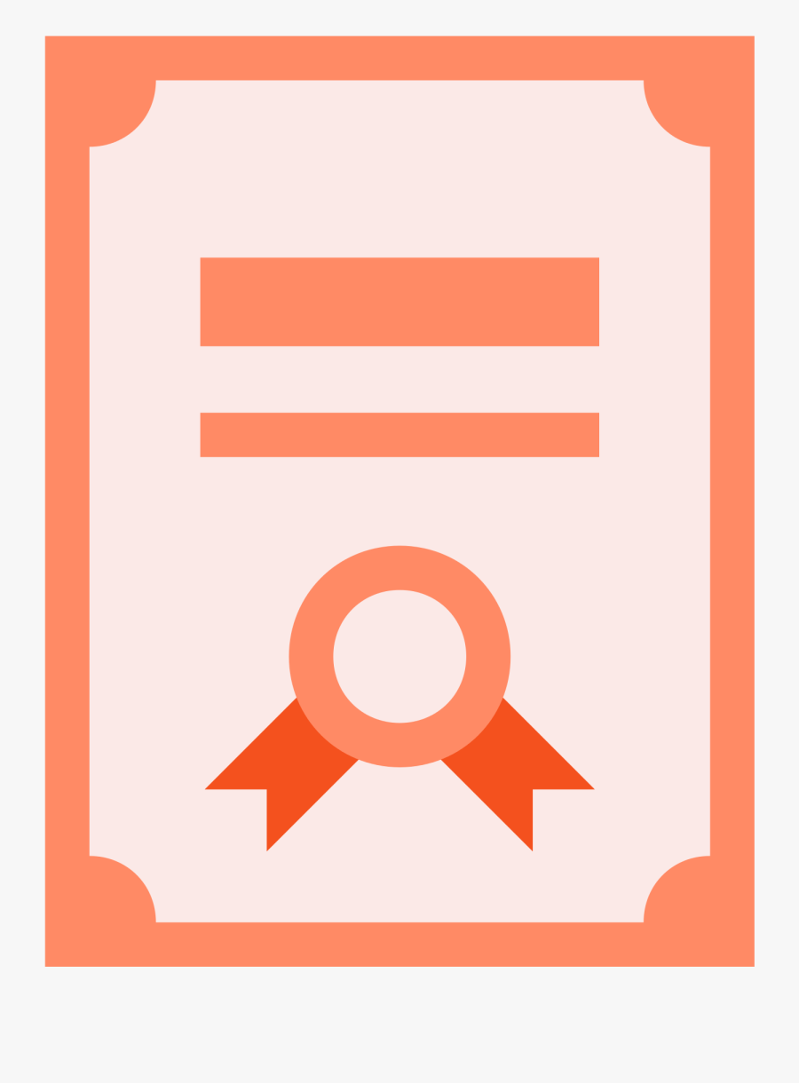 Diploma Clipart Svg - Flat Diploma Png, Transparent Clipart