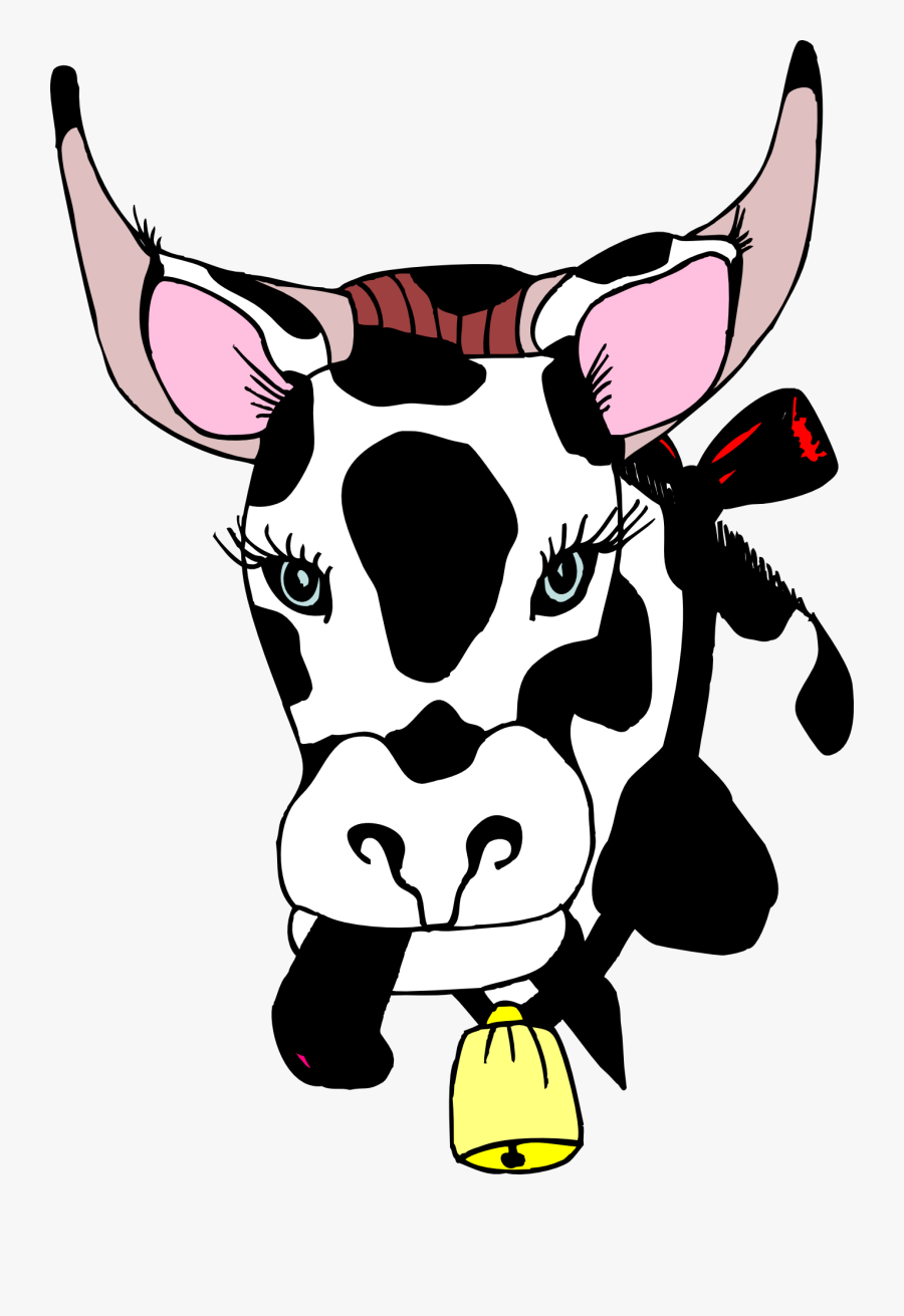 Head Cow Bell - Png Sapi Kartun, Transparent Clipart