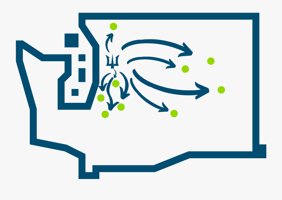 Transfer Map, Transparent Clipart