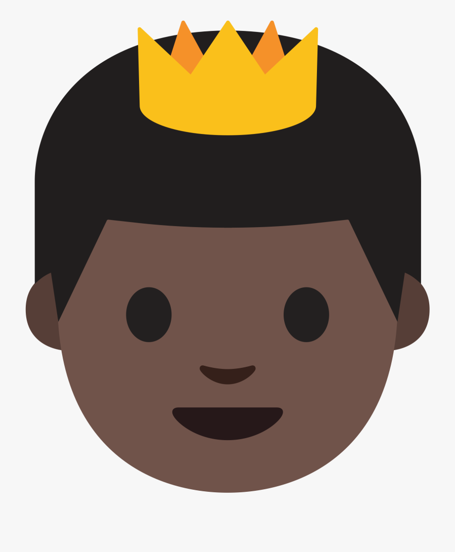 Mouth Svg Cartoon Boy - Emoji Princesa Negra, Transparent Clipart