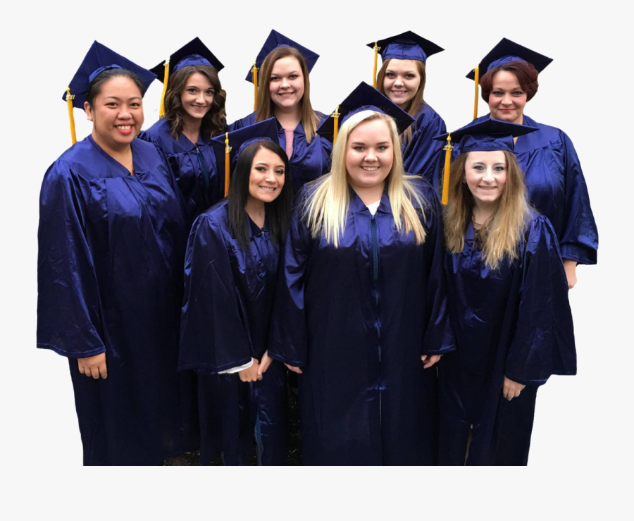 Campus Graduates And Graduates From Online Degree Programs - Academic Dress, Transparent Clipart