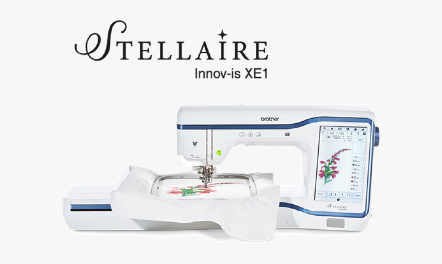 Brother Stellaire Xe1 Embroidery Machine - Sewing, Transparent Clipart