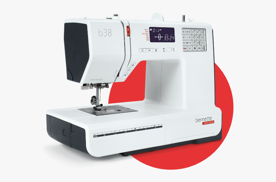 Bernette Sewing Machine, Transparent Clipart