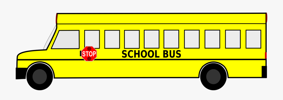 Area,car,school Bus - Black And White Clipart Images Of A School Bus, Transparent Clipart