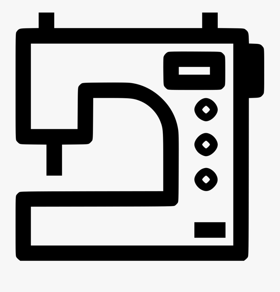 Sewing Machine, Transparent Clipart