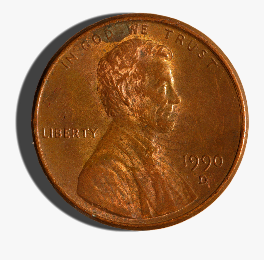 Today In Penny History In 1990, Transparent Clipart