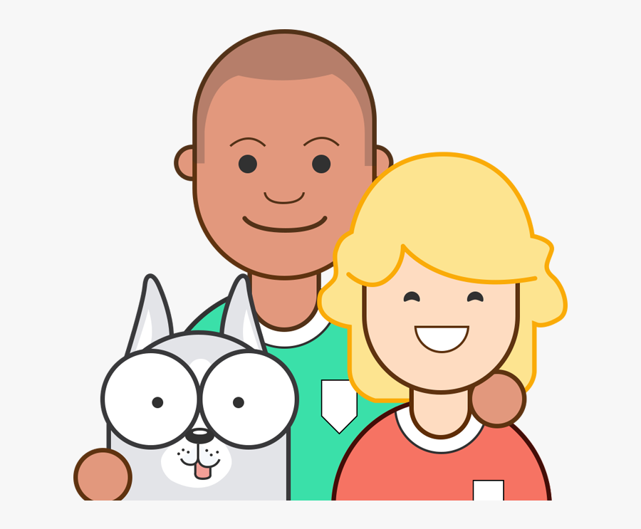 Communicate With Your Family And Teammates Using The - Cartoon, Transparent Clipart
