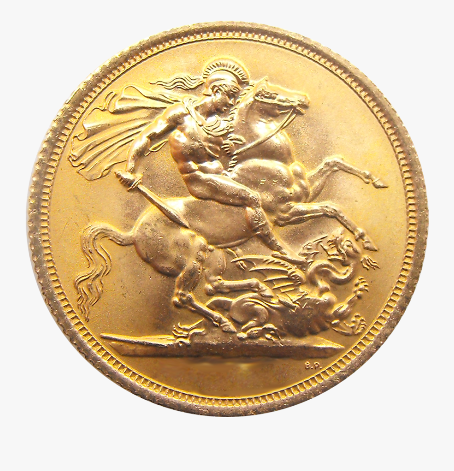 Gold Coin Picture - 1968 Elizabeth Ii Dei Gratia Regina, Transparent Clipart