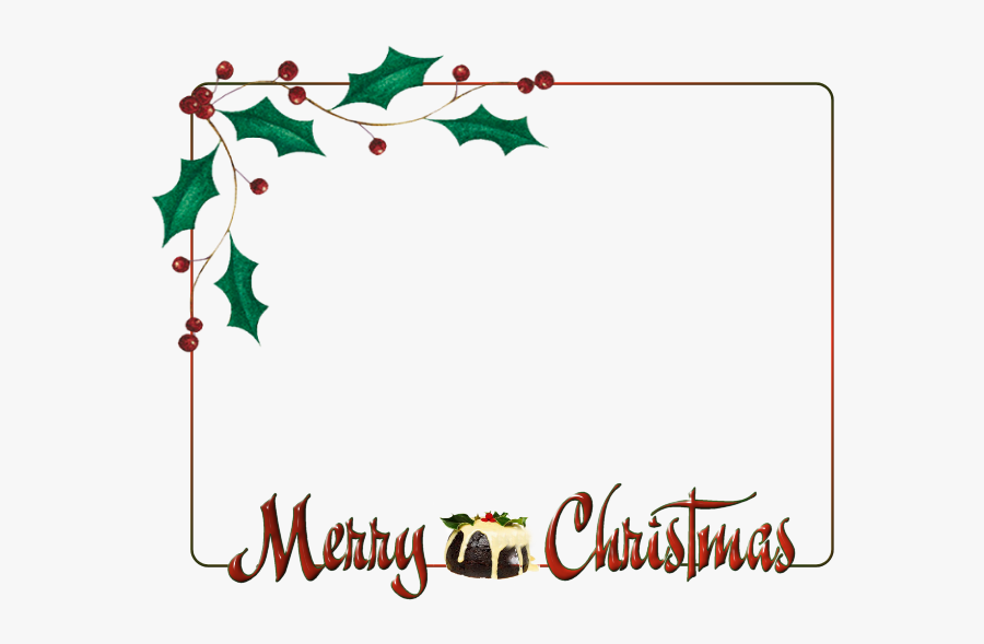 Xmas Frame Transparent Png - Holiday Frame, Transparent Clipart