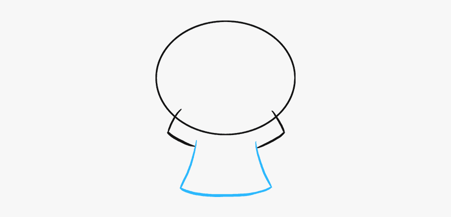 How To Draw Flaming Skull - Circle, Transparent Clipart