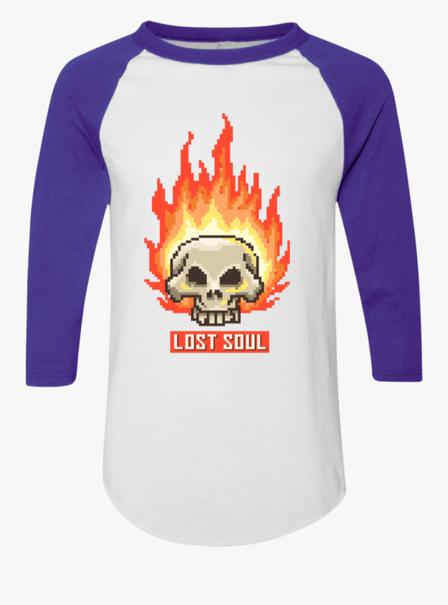 Flaming Skull - Skull - Skull, Transparent Clipart