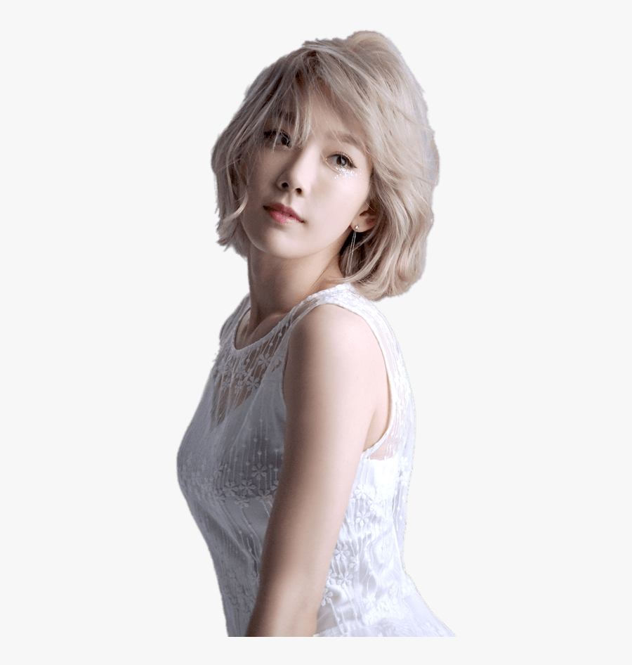 Taeyeon Blond Hair - Taeyeon Png, Transparent Clipart
