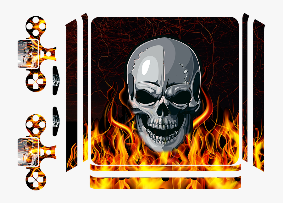 Skull, Transparent Clipart