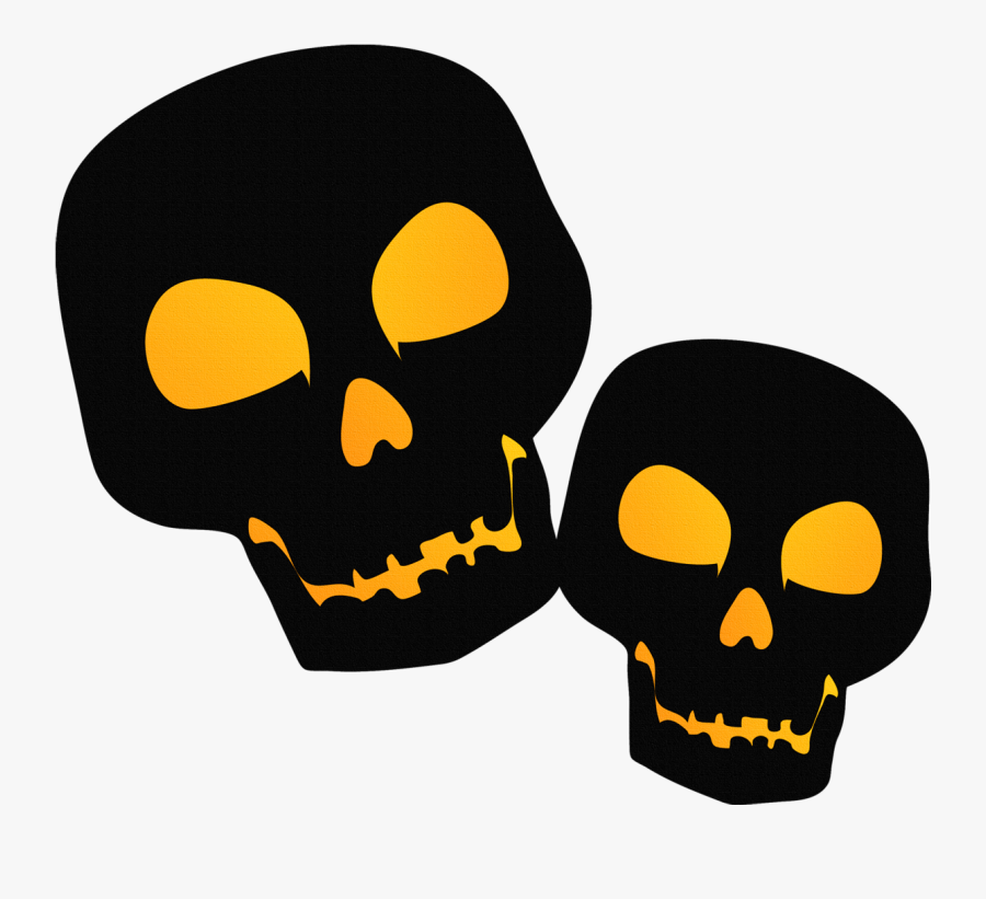 Caveira Halloween Png, Transparent Clipart