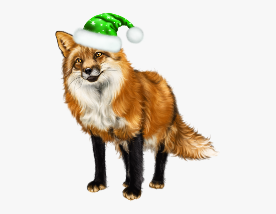 Fox Clipart Watercolor - Girl, Transparent Clipart