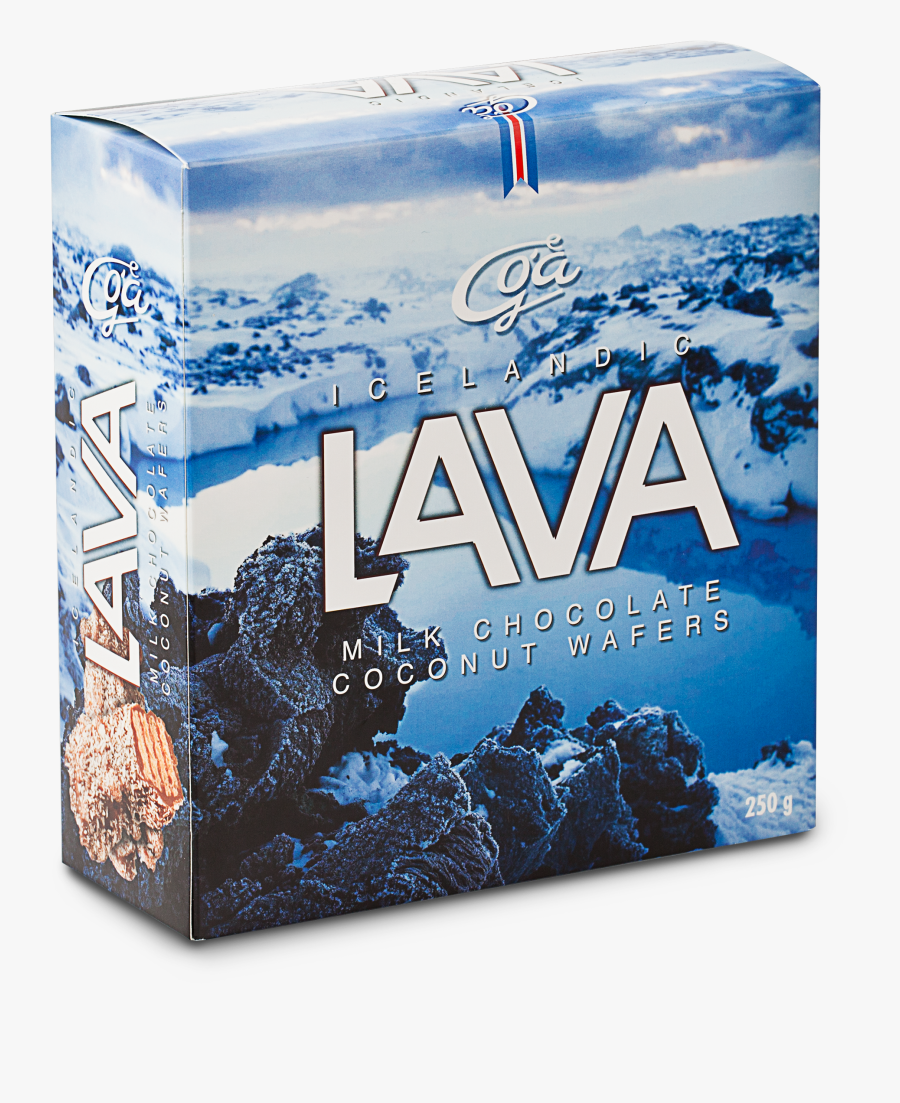 Icelandic Lava Milk Chocolate Wafers, Transparent Clipart