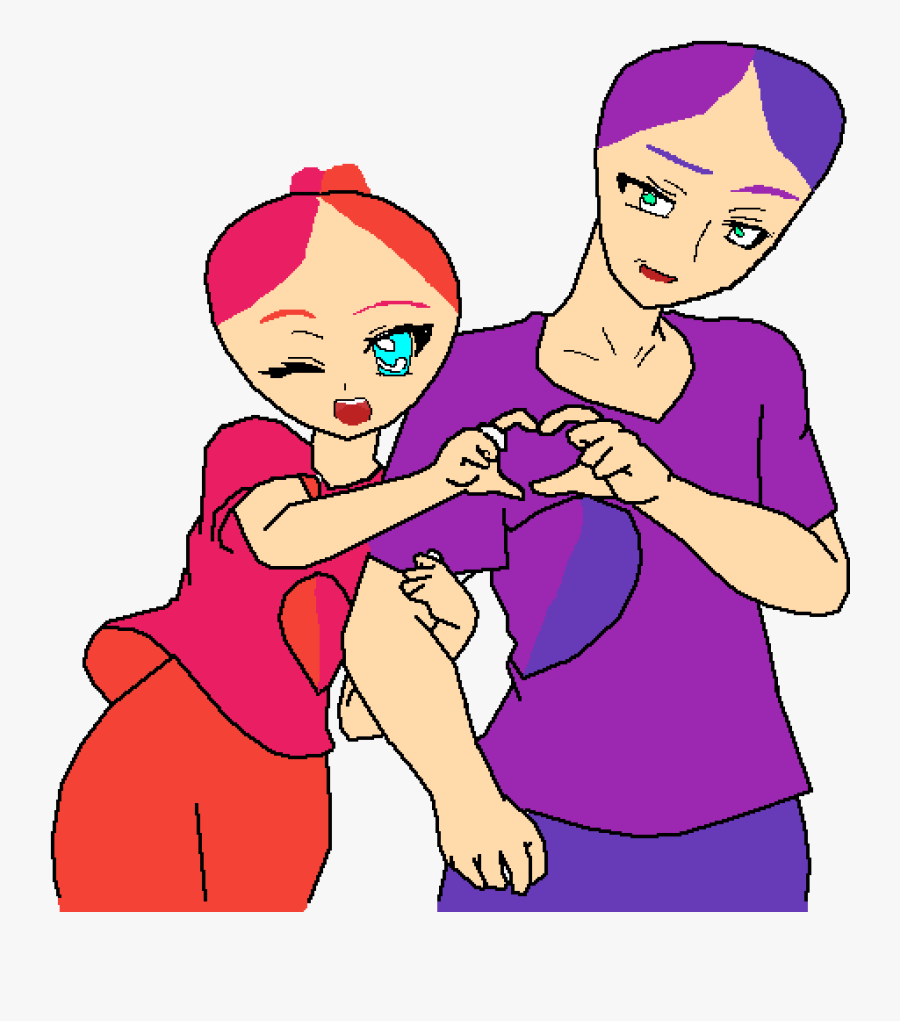 Apple And Her Ex-husband - Cartoon, Transparent Clipart