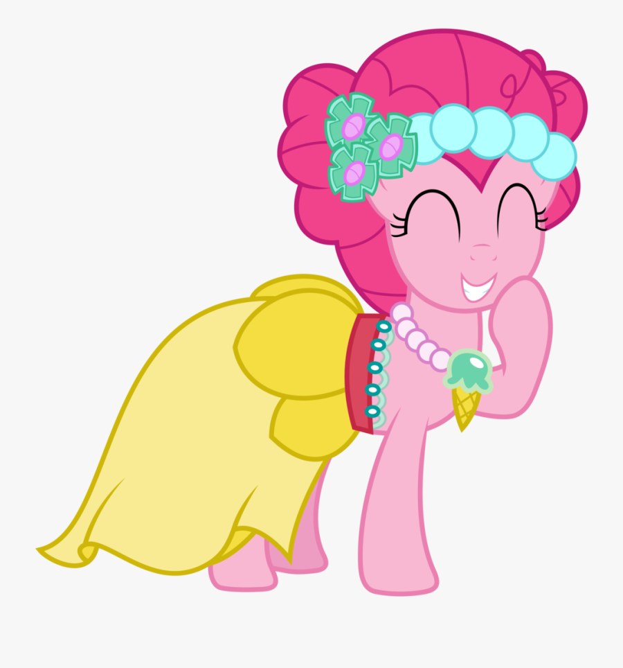Dress Svg Bridesmaid - My Little Pony A Canterlot Wedding Pinkie, Transparent Clipart
