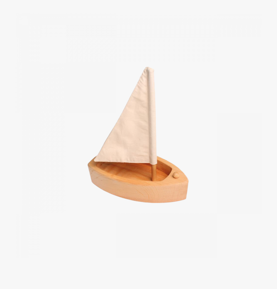 Wooden Sail Boat - Sail, Transparent Clipart