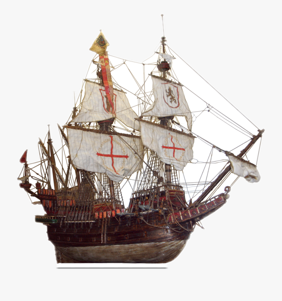 Old Wood Ship Png, Transparent Clipart