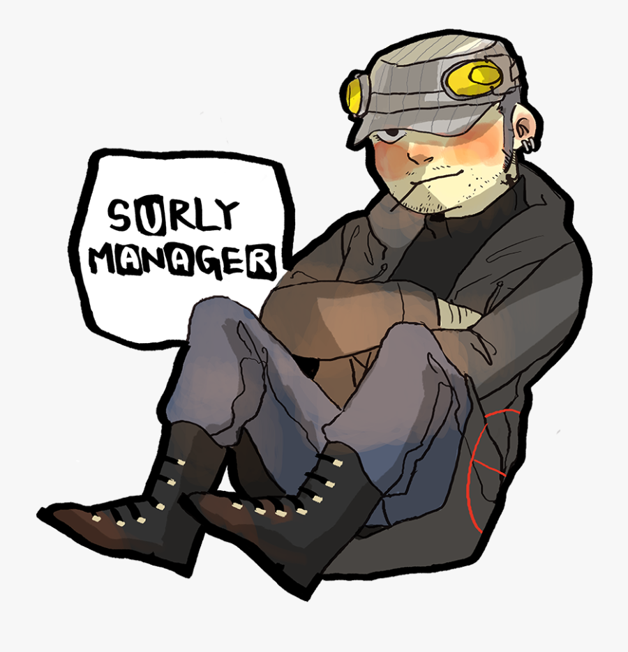 Persona 5 Surly Manager, Transparent Clipart