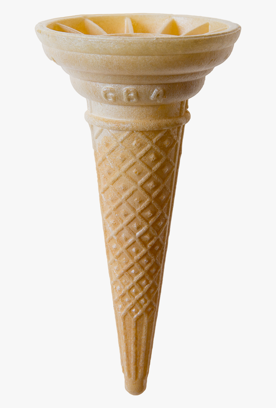 Transparent Ice Cream Cone Clipart Black And White - Ice Cream Wafer Cone Png, Transparent Clipart