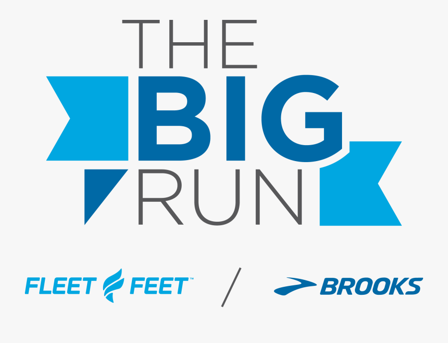 Fleet Feet The Big Run, Transparent Clipart
