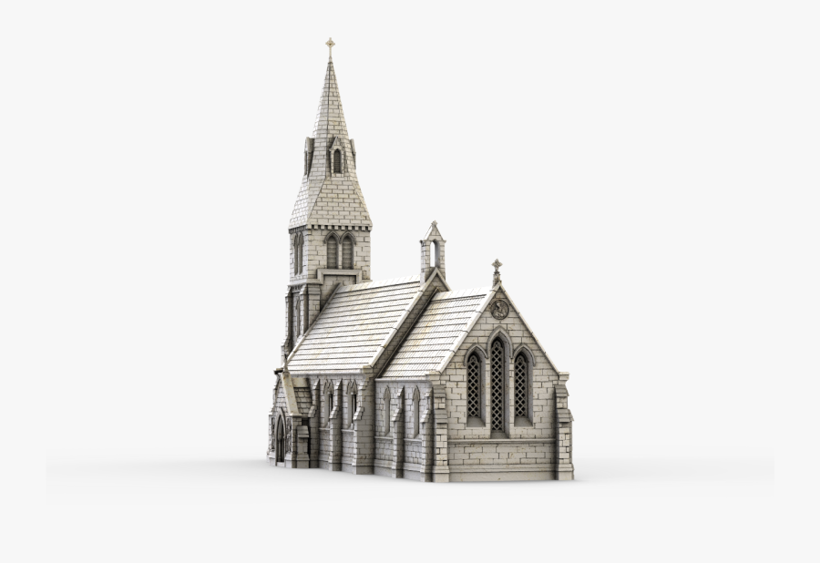 Transparent Medieval Png - Kirche Im Mittelalter Png, Transparent Clipart